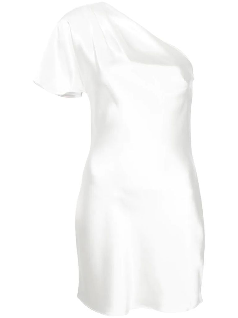 short one-shoulder dress