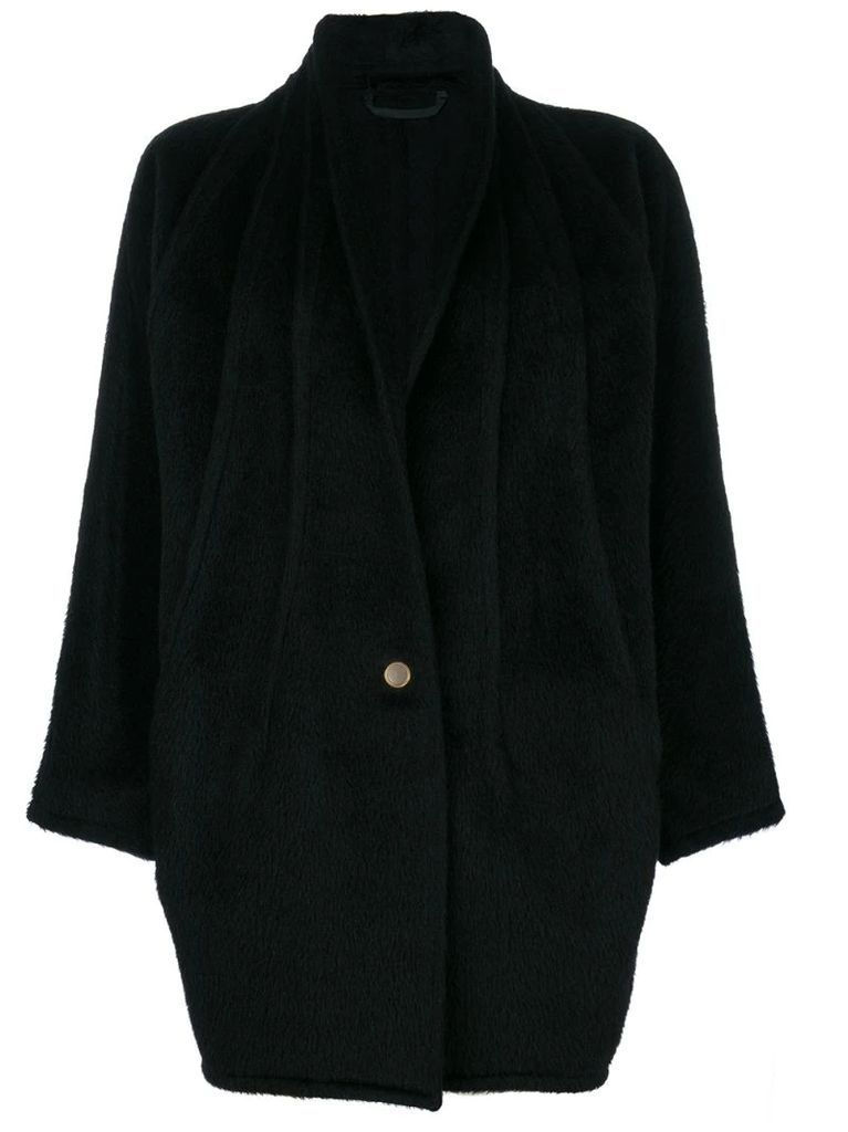 shawl collar coat