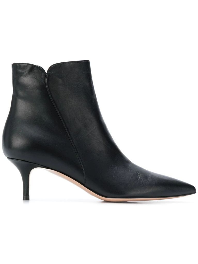 pointed-toe 80mm ankle boots
