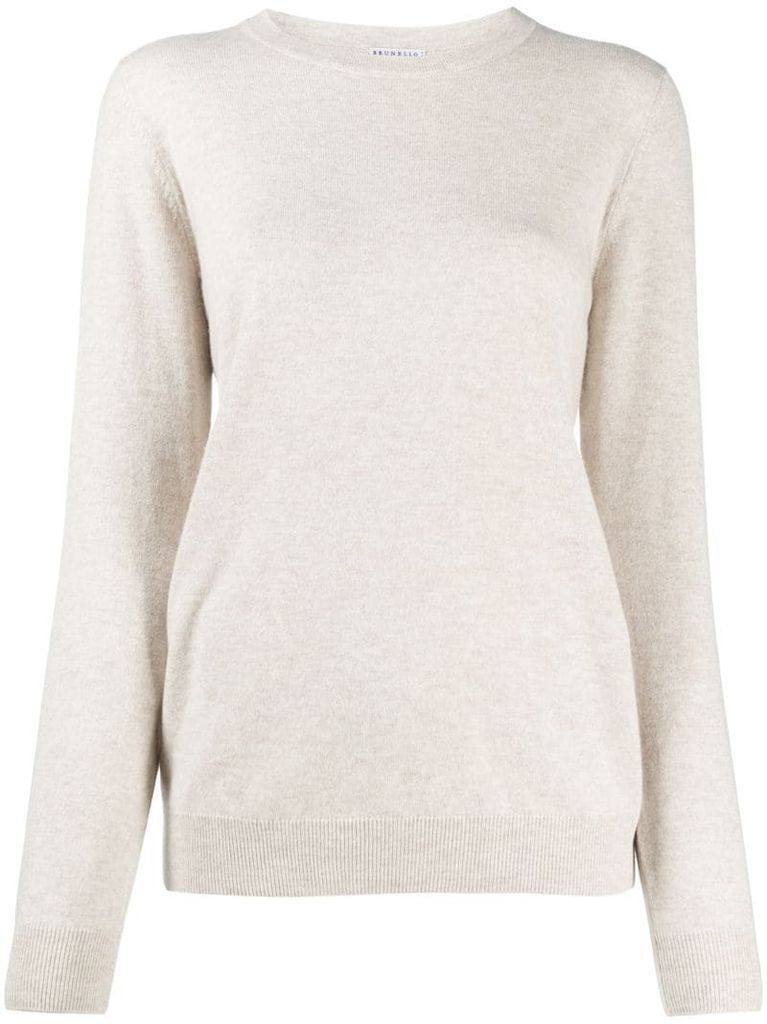 cashmere fitted jumper