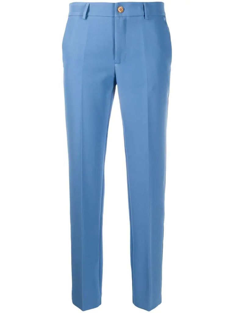 tailored crop trousers