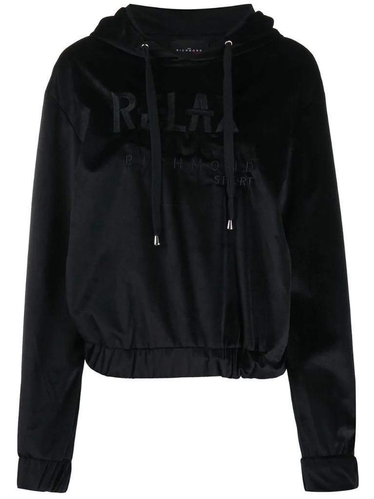 Relax hooded sweatshirt