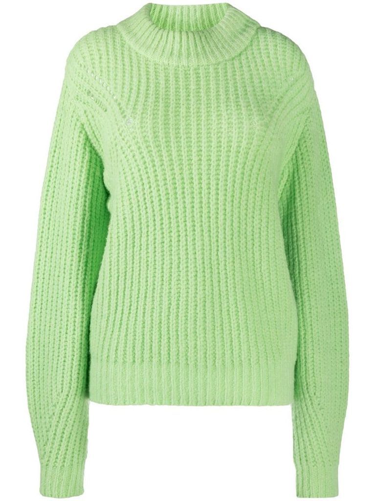 chunky knit jumper