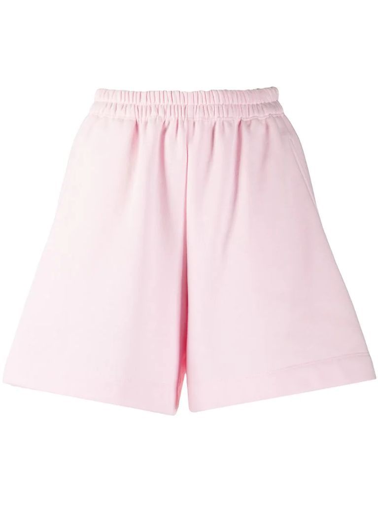 slip-on cotton shorts