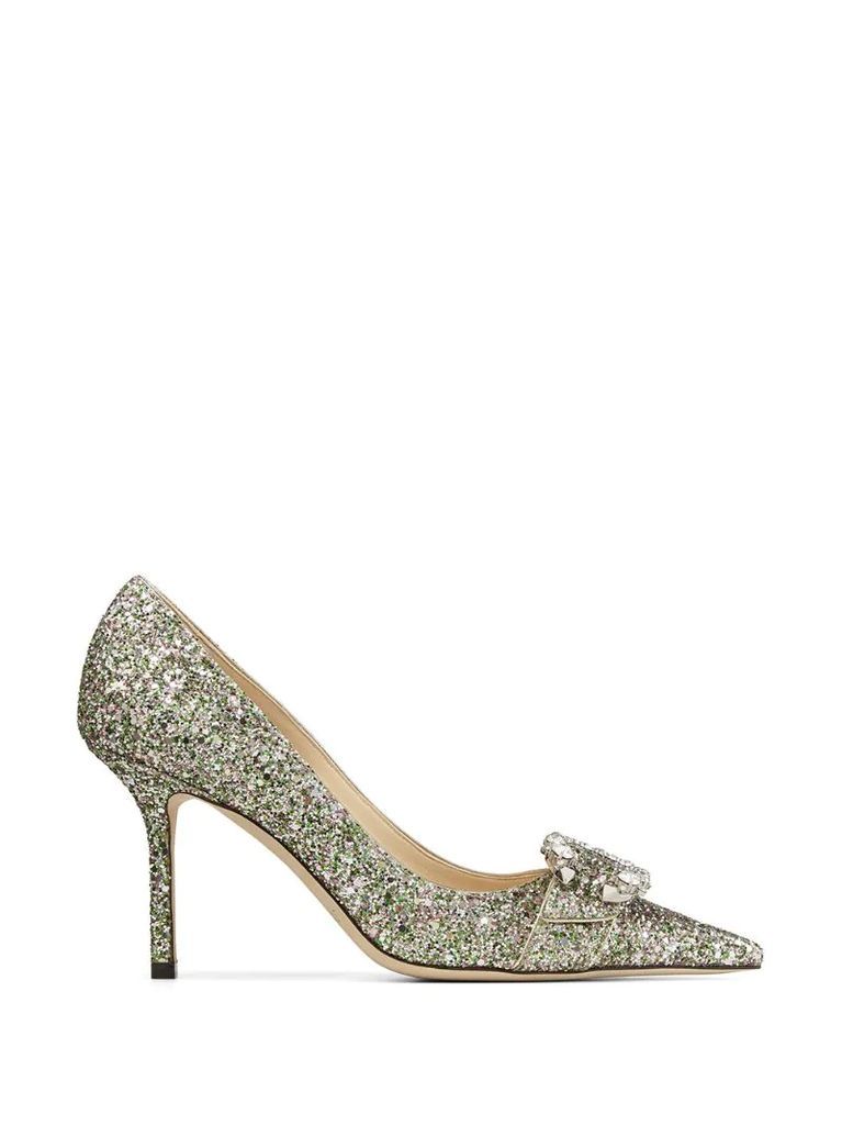 Saresa glitter 85mm pumps