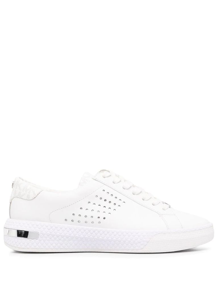 Codie perforated leather sneakers