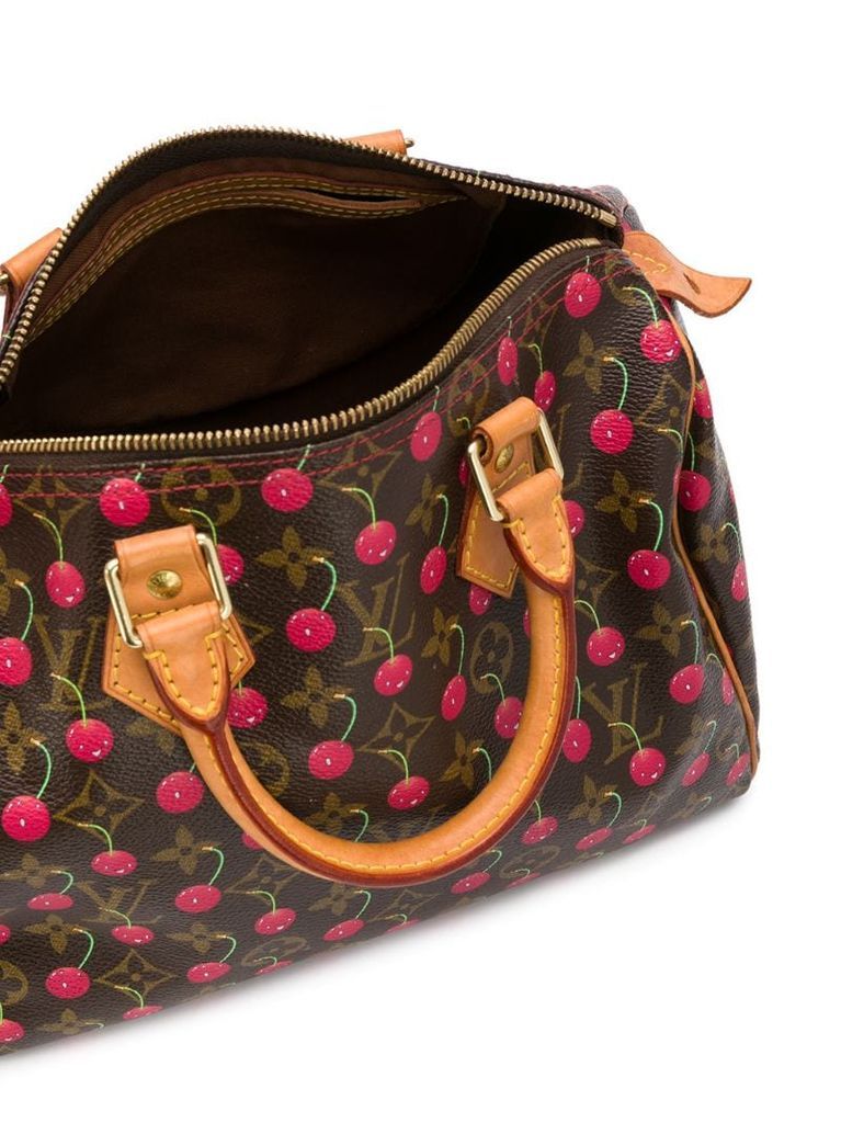 x Takashi Murakami 2005 pre-owned Speedy Cerises 25 tote