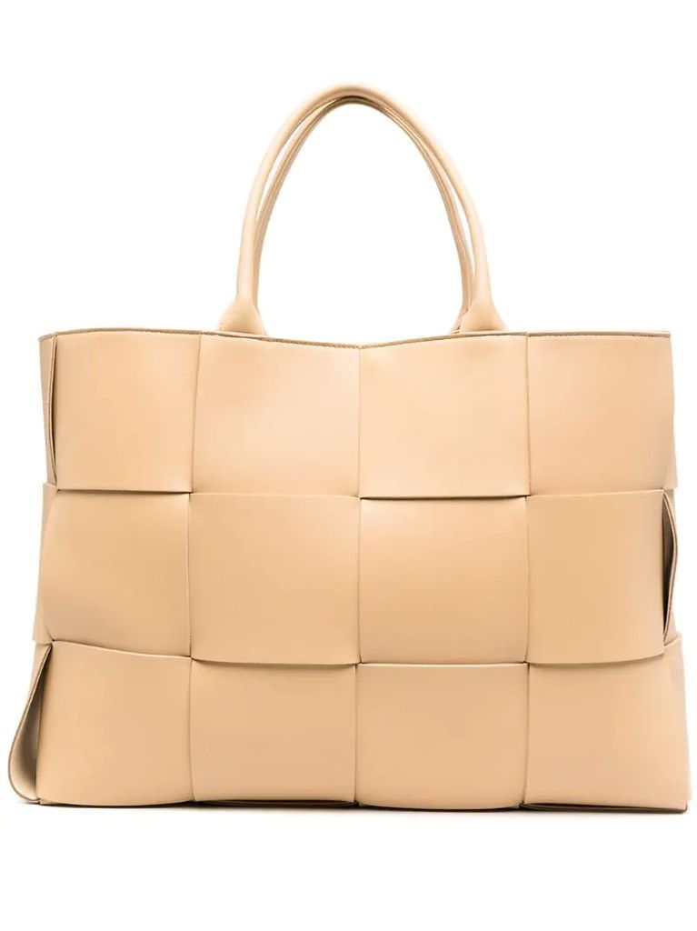 Arco leather tote bag