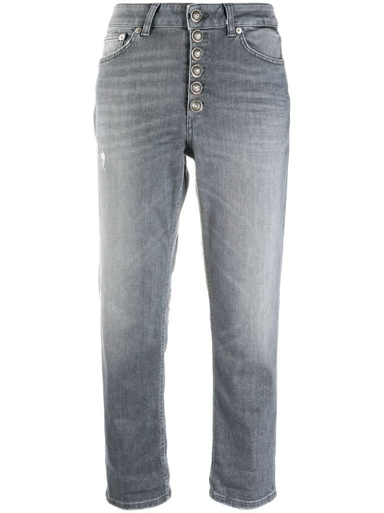Koons mid-rise straight jeans