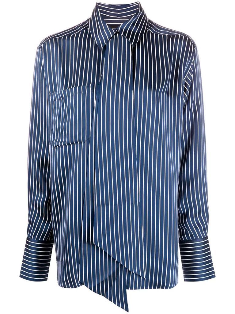 Roca striped-print shirt