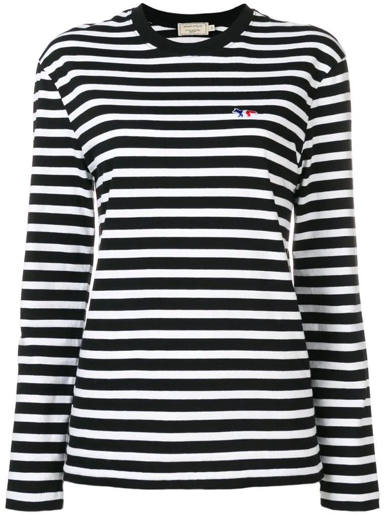 striped longsleeved T-shirt