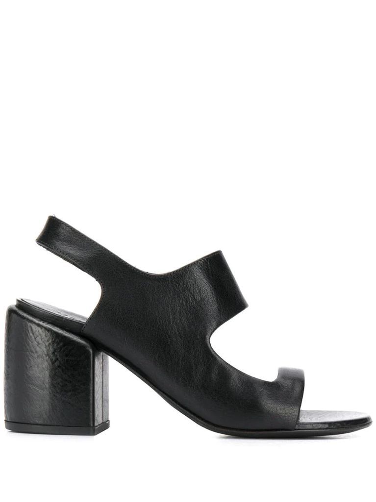block heel slingback sandals