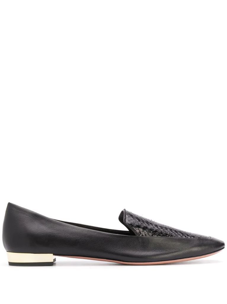 Greenwich leather loafers