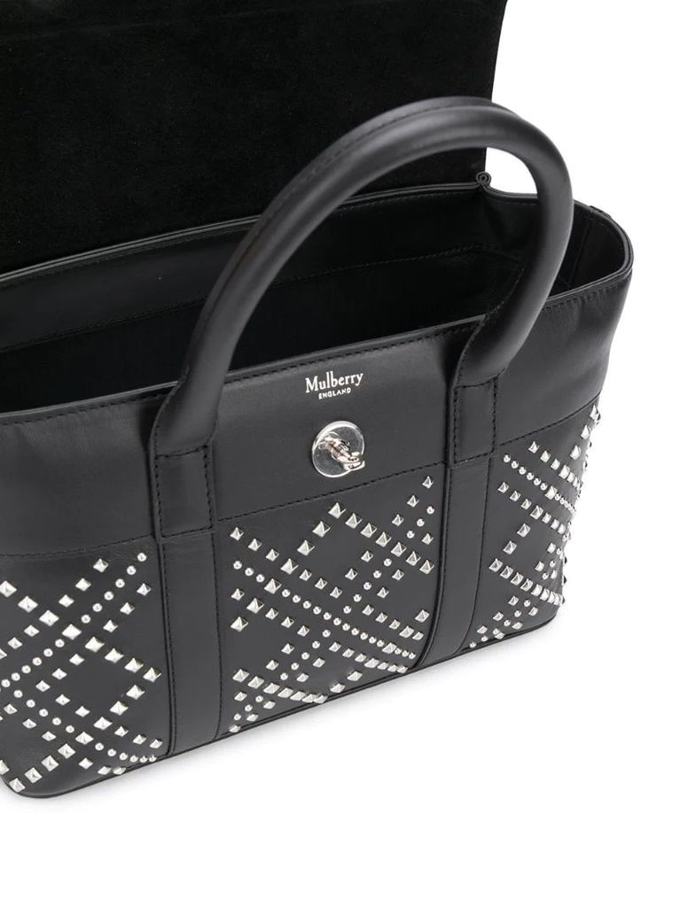 Bayswater small studded tote bag