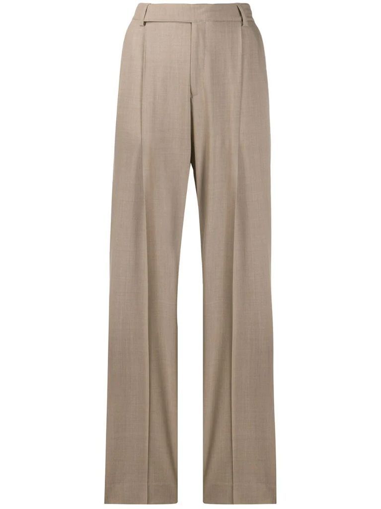 Julie front pleated trousers