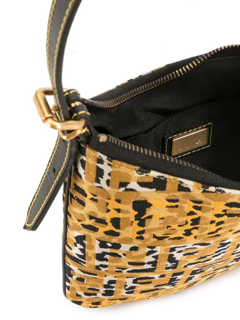 FF leopard print shoulder bag