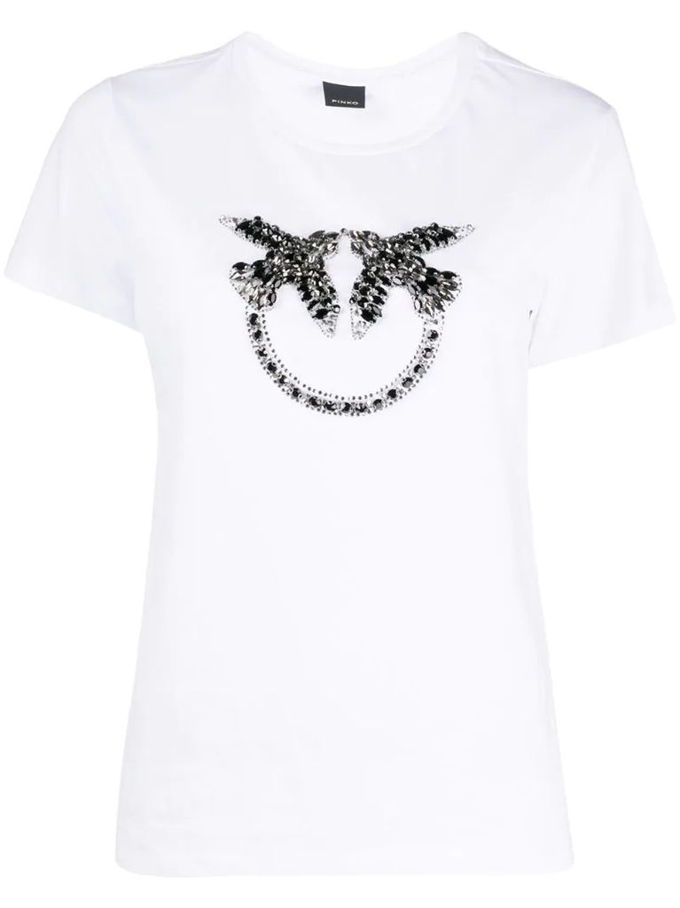 Quentin crystal-embellished T-shirt