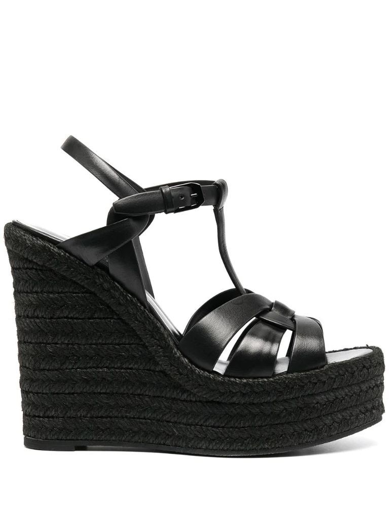 Tribute 130mm wedge sandals