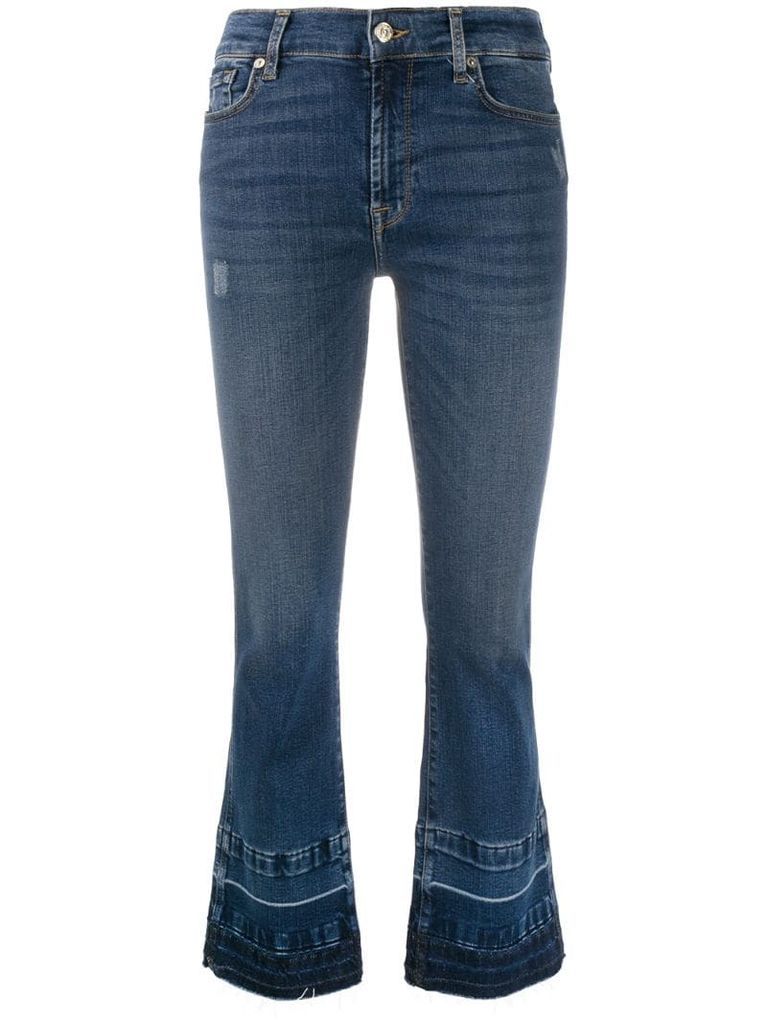 flared leg jeans