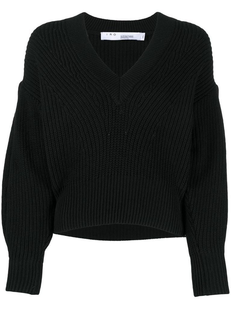 Kiria ribbed knit jumper