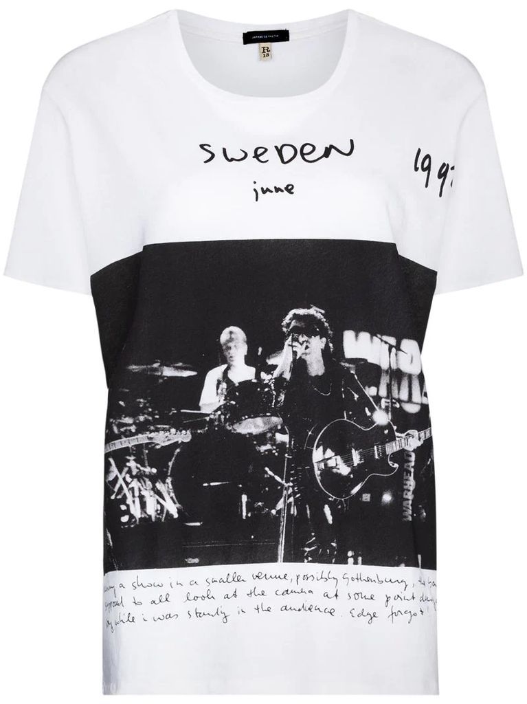 x U2 Sweden Boy crew-neck T-shirt