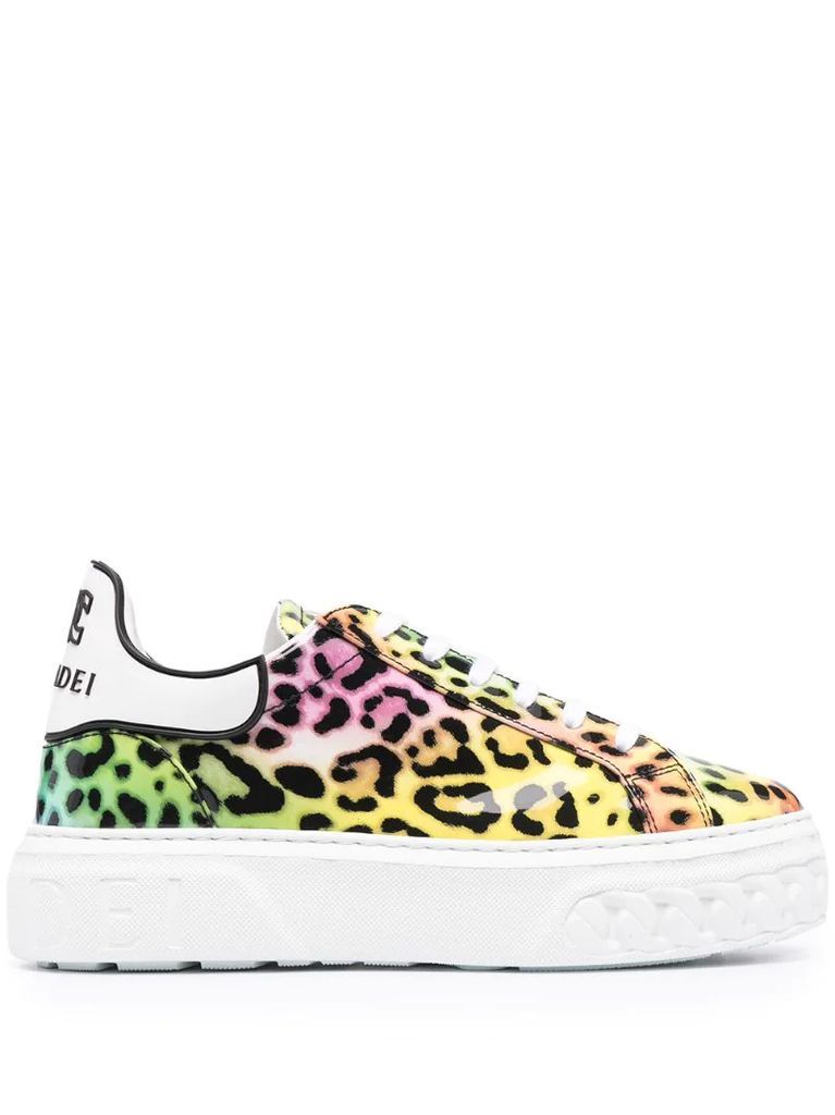 Off-Road leopard-print sneakers