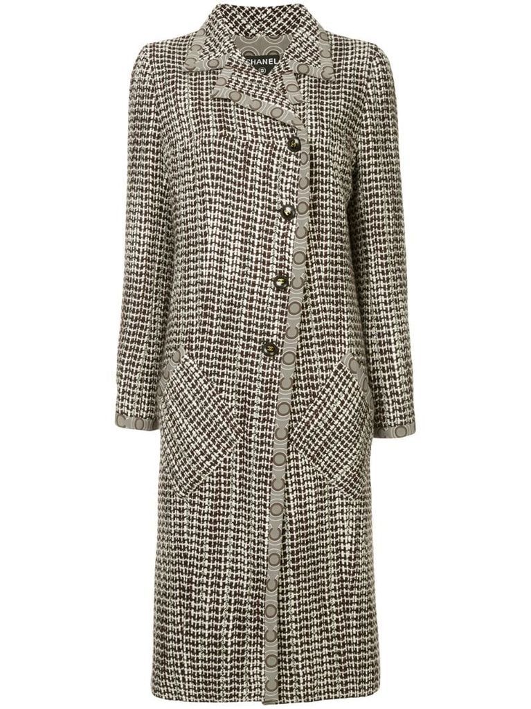 patterned coat