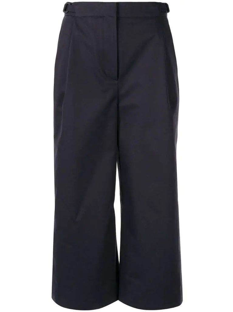 straight-fit culottes