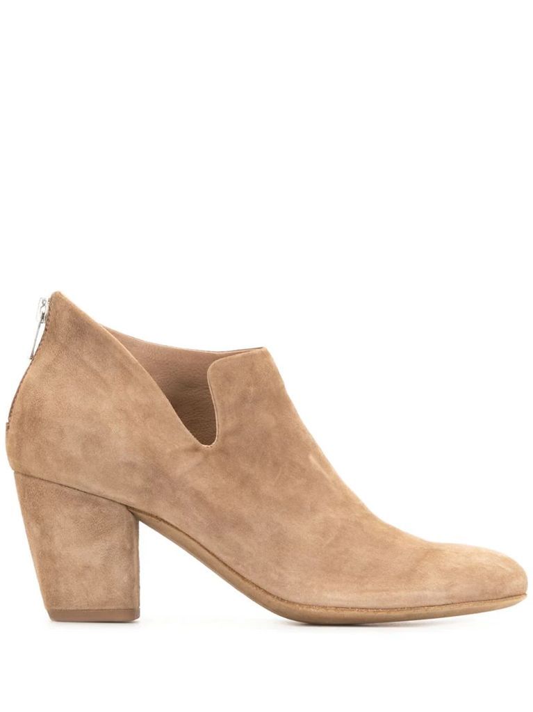 Julie 75mm suede ankle boots
