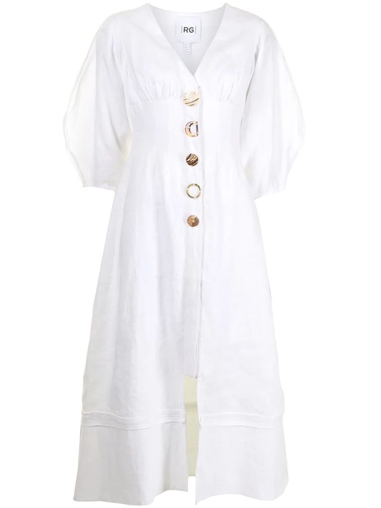 Capri button-up dress