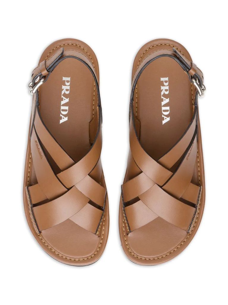wide band sandals