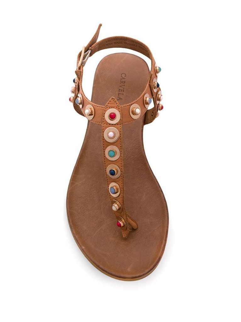 Kankan cabochon-embellished sandals