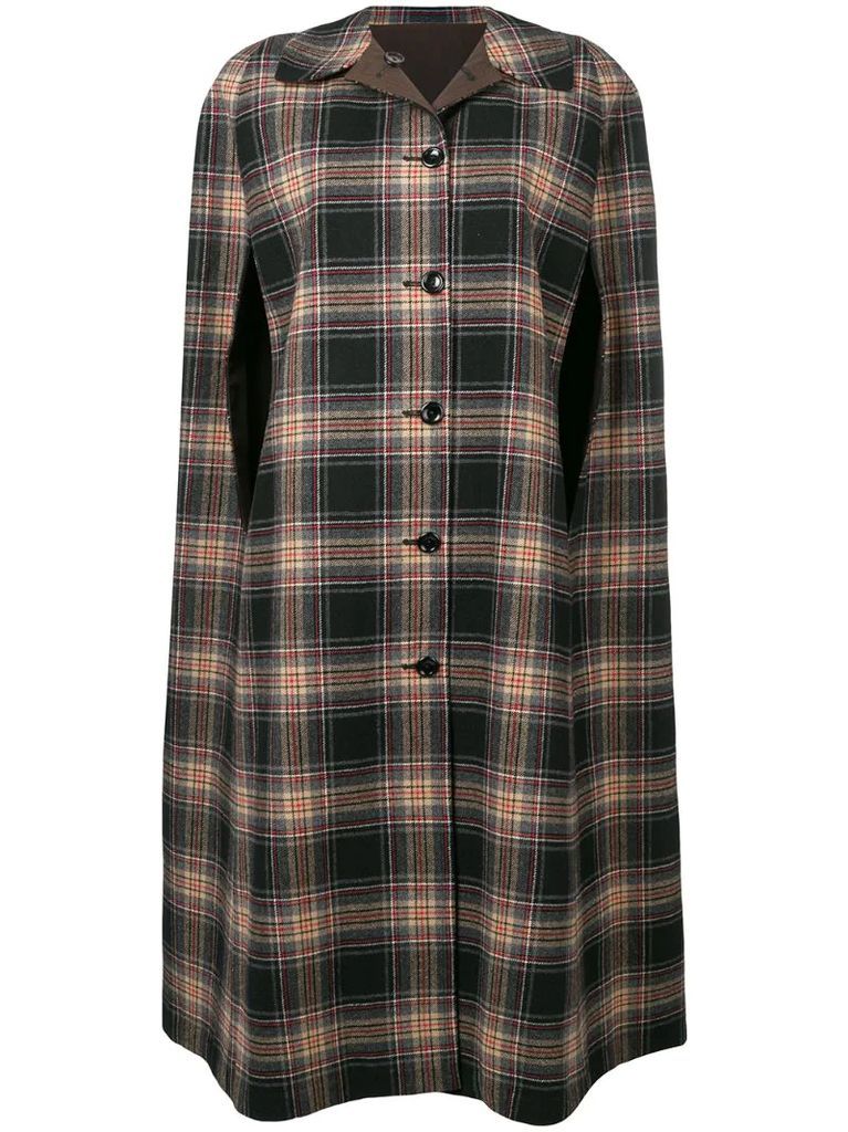 1970's reversible checked coat