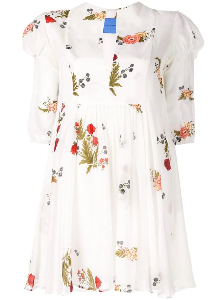 Piper floral print dress
