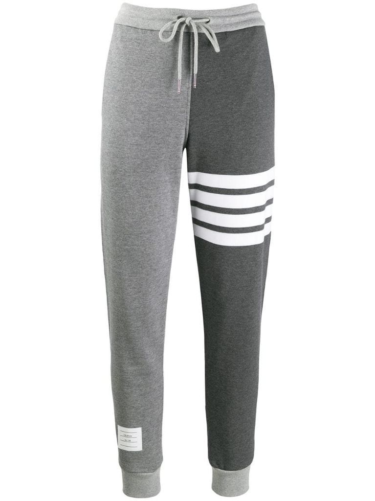 4-Bar stripe track pants