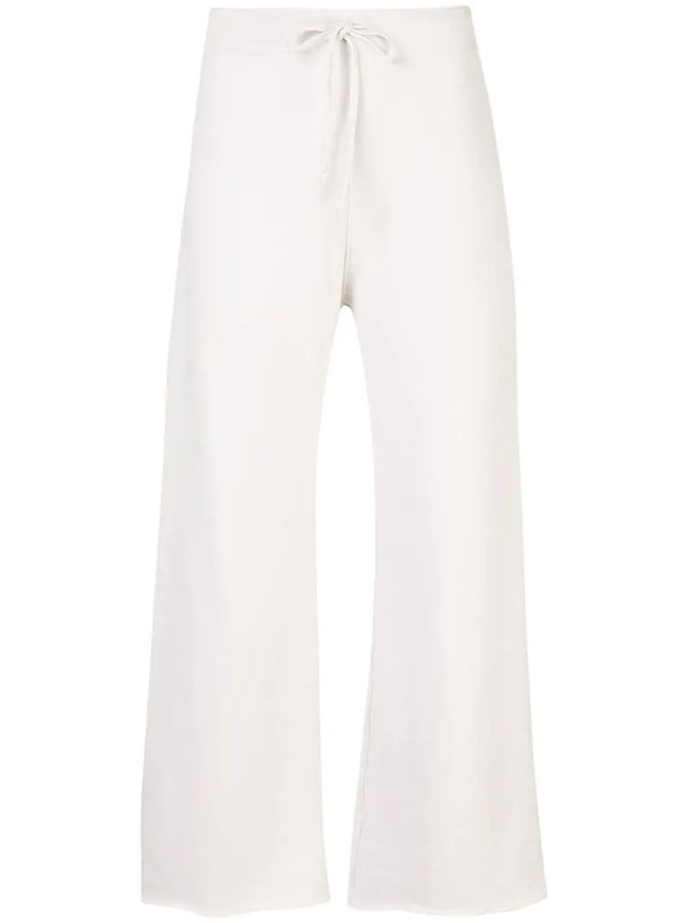 cropped jogging trousers