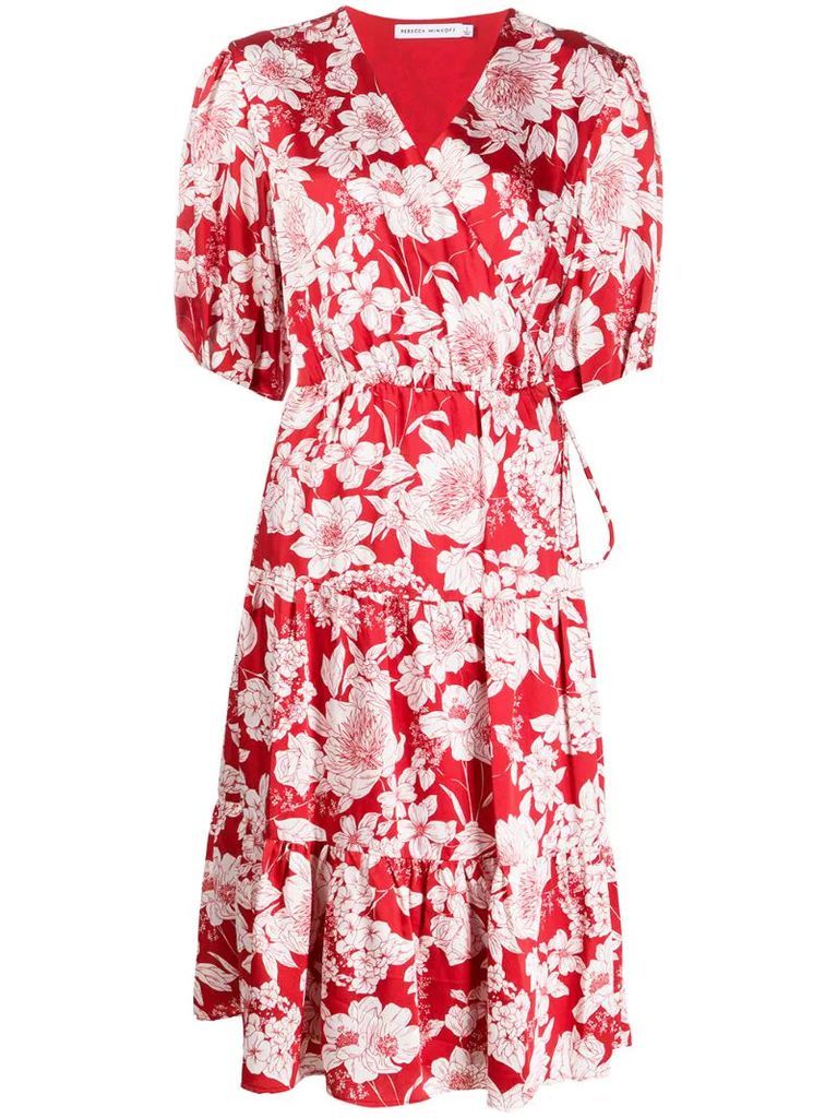 floral midi dress