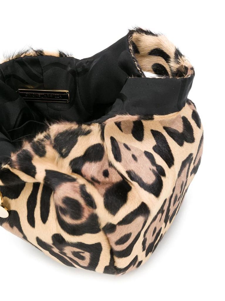 Furrissima leopard-print tote bag