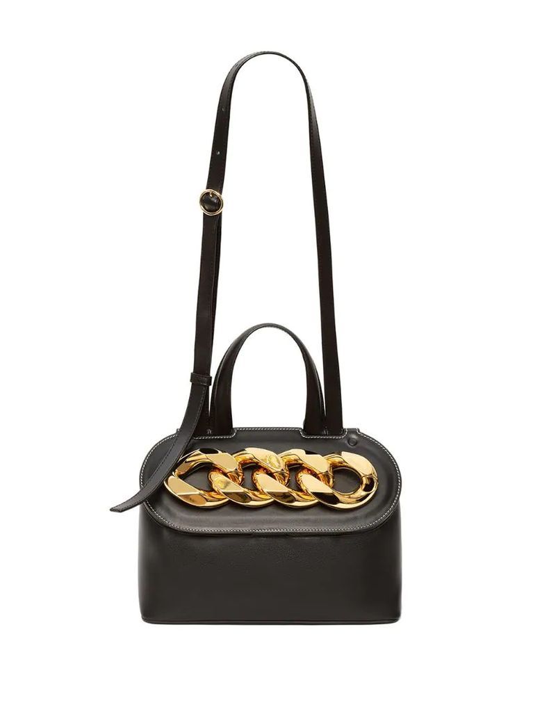 rolo chain tote bag