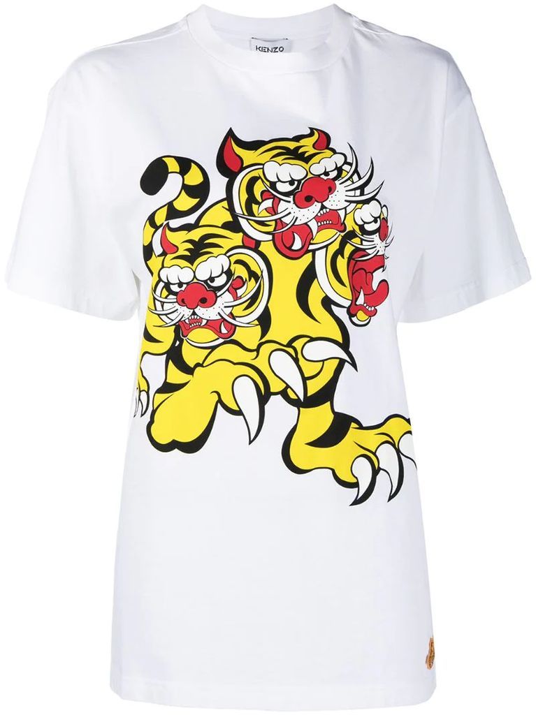 x Kansai Yamamoto Three Tigers T-shirt