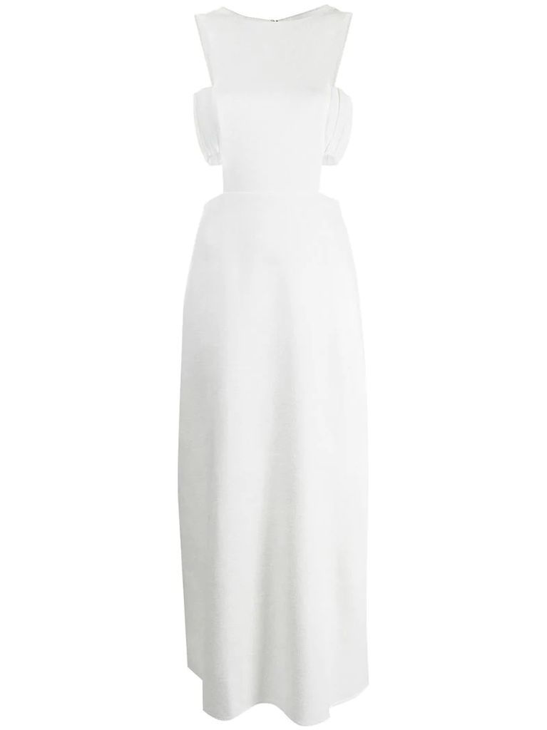 Yves cut-out gown