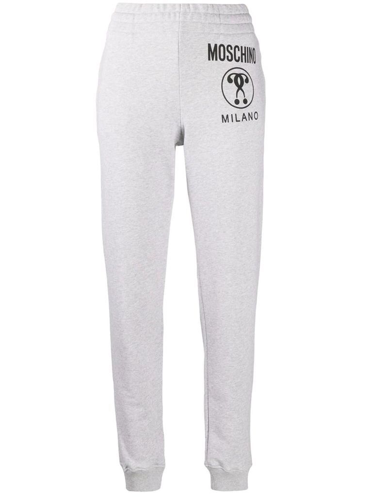 Milano logo-print track pants