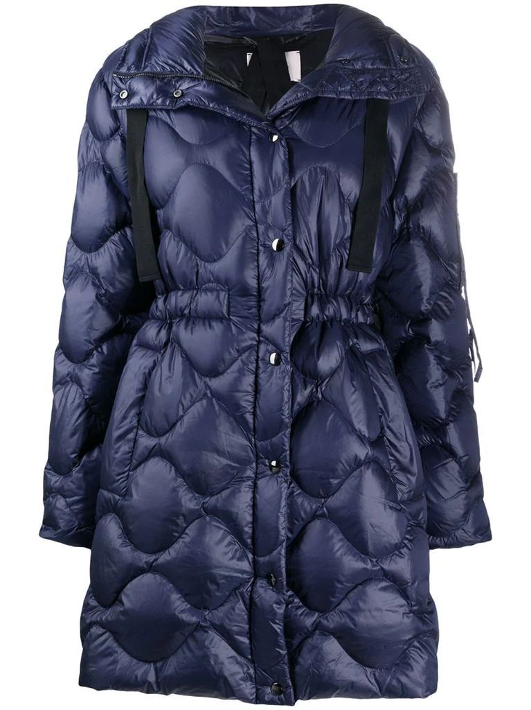 HighTech quilted puffer coat