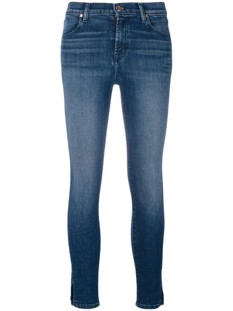 split cuff jeans