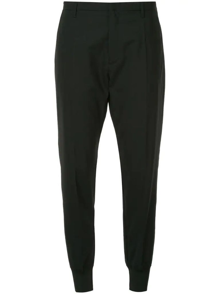 tailored style cuffed trousers