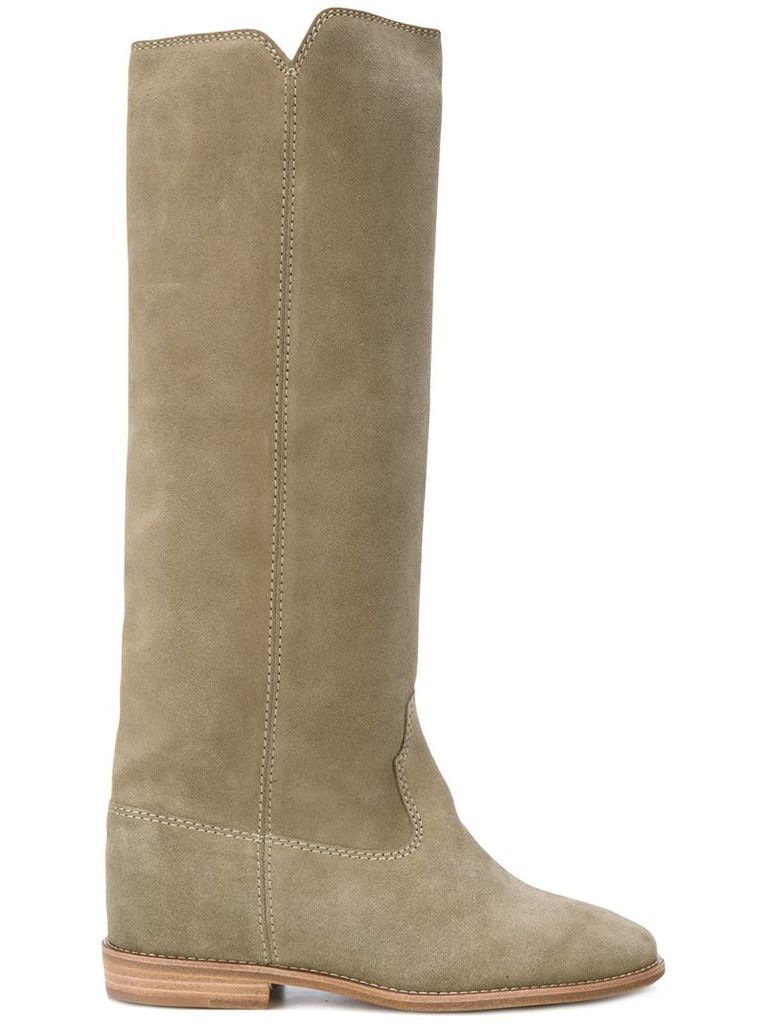 Cleave concealed wedge boots