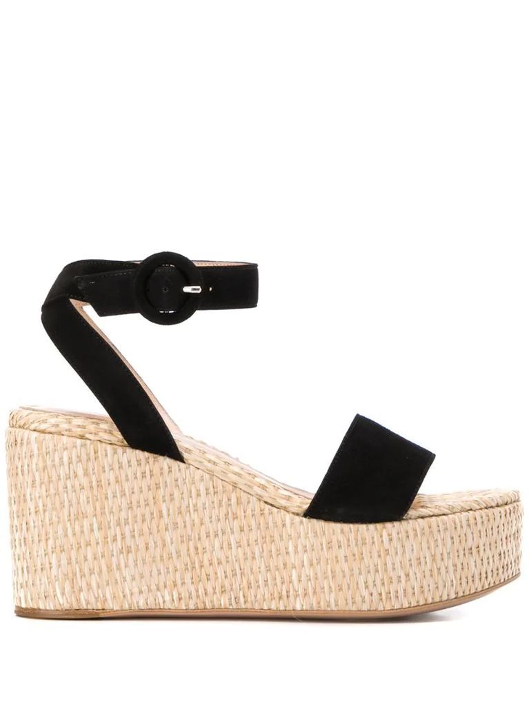 high wedge heel sandals