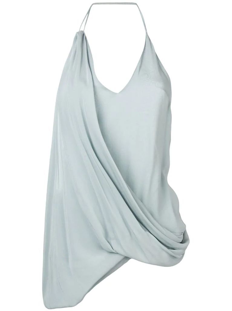 draped design top