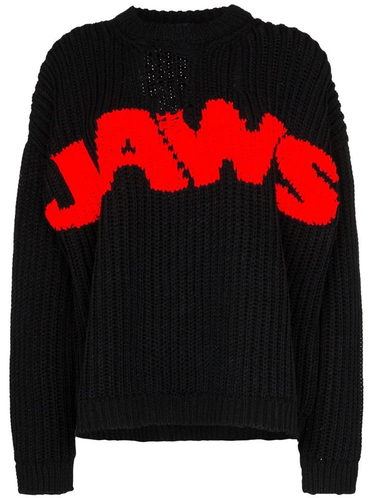 Jaws chunky knit jumper