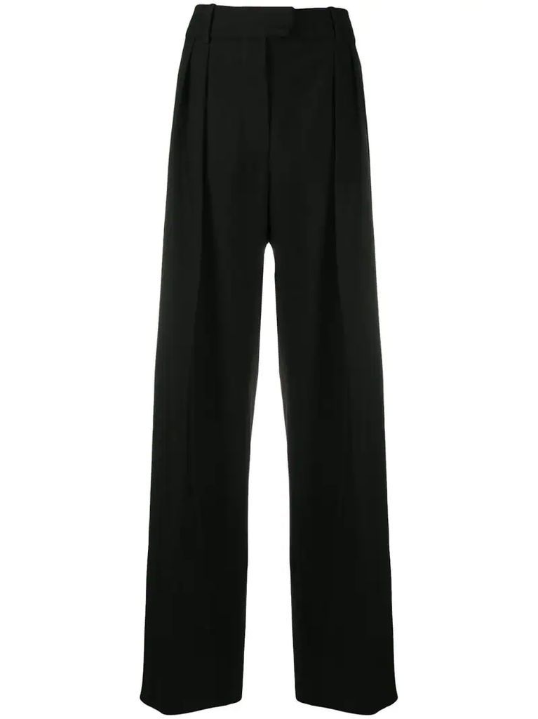 wide-leg trousers